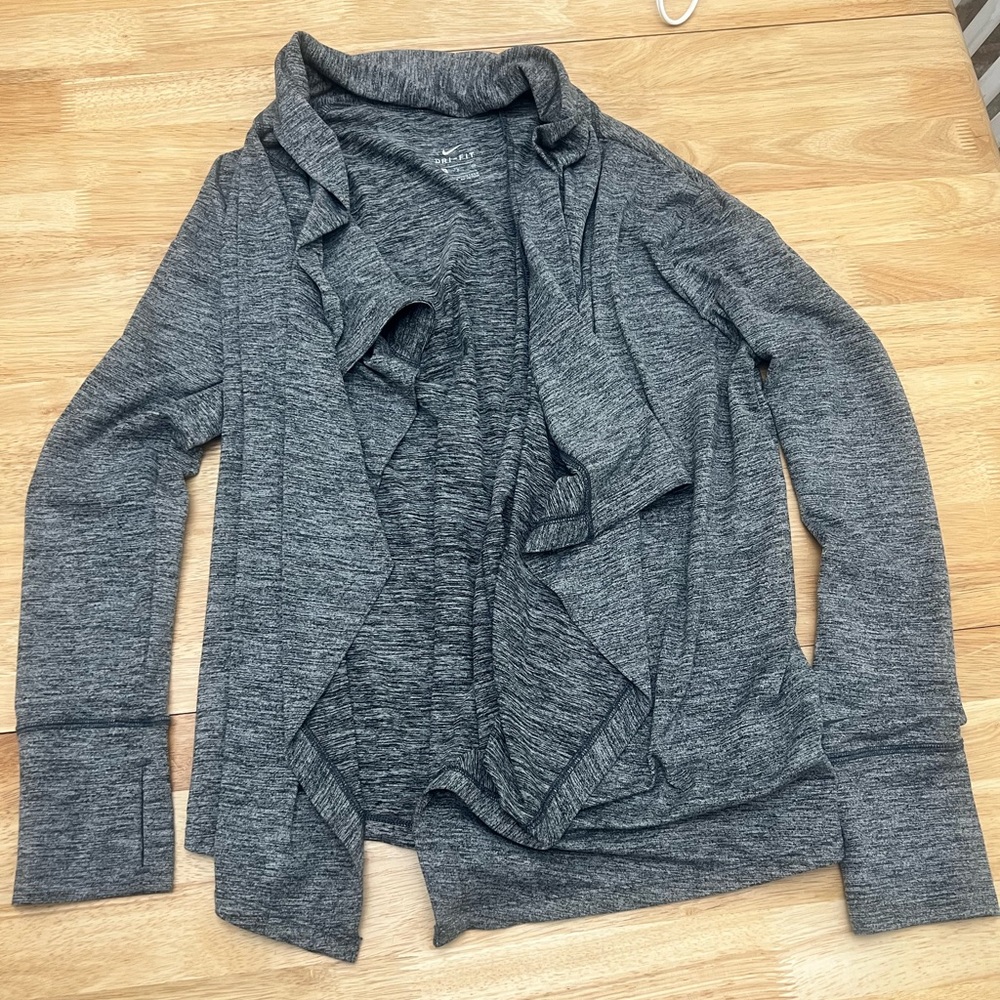 Nike dri fit cardigan size small